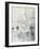 White Boat in the Port, Nice, 1881 (W/C on Paper)-Berthe Morisot-Framed Giclee Print