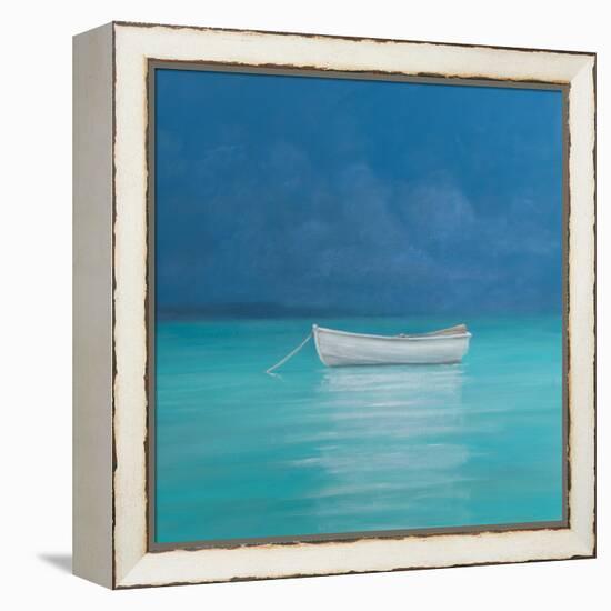 White Boat, Kilifi 2012-Lincoln Seligman-Framed Premier Image Canvas