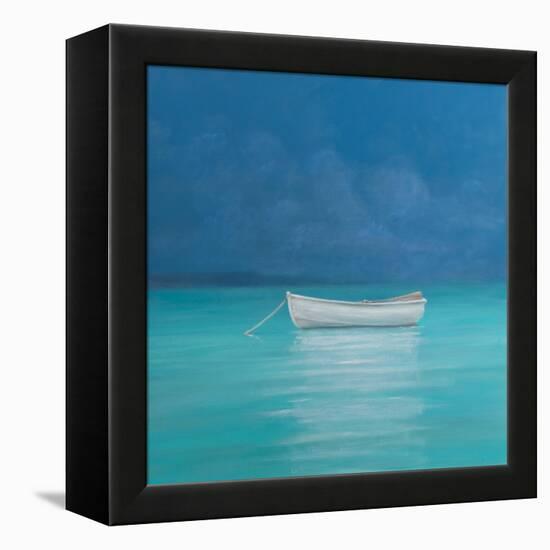 White Boat, Kilifi 2012-Lincoln Seligman-Framed Premier Image Canvas