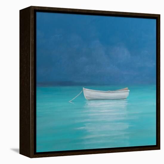 White Boat, Kilifi 2012-Lincoln Seligman-Framed Premier Image Canvas