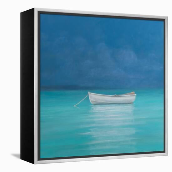 White Boat, Kilifi 2012-Lincoln Seligman-Framed Premier Image Canvas