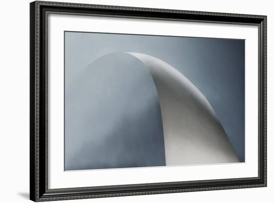 White Bow-Gilbert Claes-Framed Photographic Print
