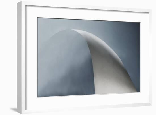 White Bow-Gilbert Claes-Framed Photographic Print