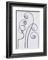 White Bryony-Karl Blossfeldt-Framed Art Print