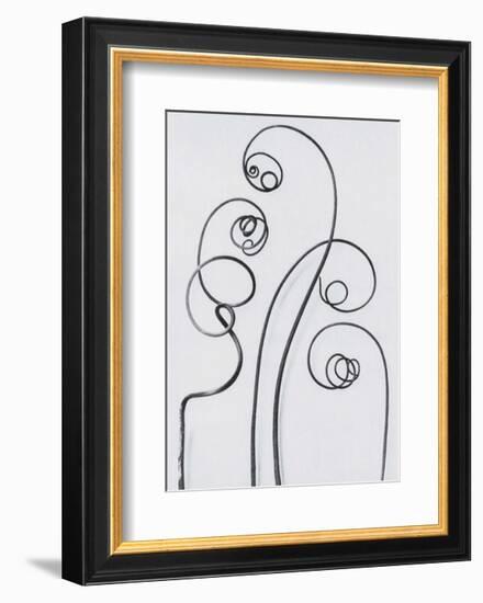 White Bryony-Karl Blossfeldt-Framed Art Print