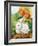 White Bunny Mom & Baby-sylvia pimental-Framed Art Print