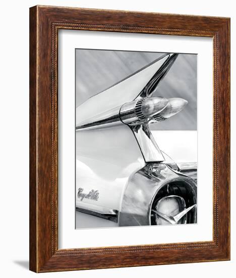 White Cadillac-Richard James-Framed Art Print