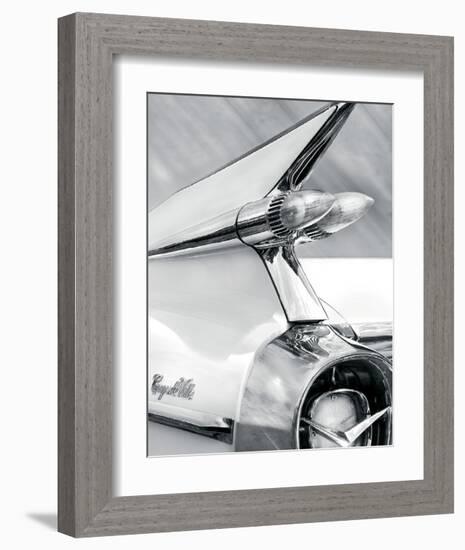 White Cadillac-Richard James-Framed Art Print