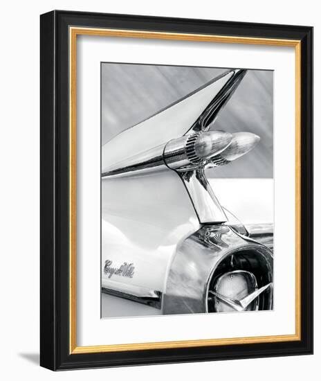 White Cadillac-Richard James-Framed Art Print