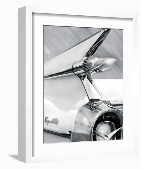 White Cadillac-Richard James-Framed Art Print