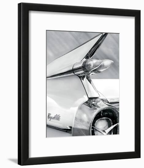 White Cadillac-Richard James-Framed Art Print