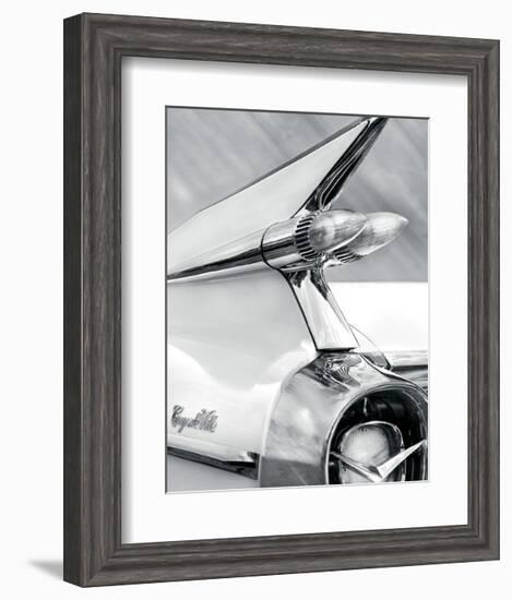 White Cadillac-Richard James-Framed Giclee Print