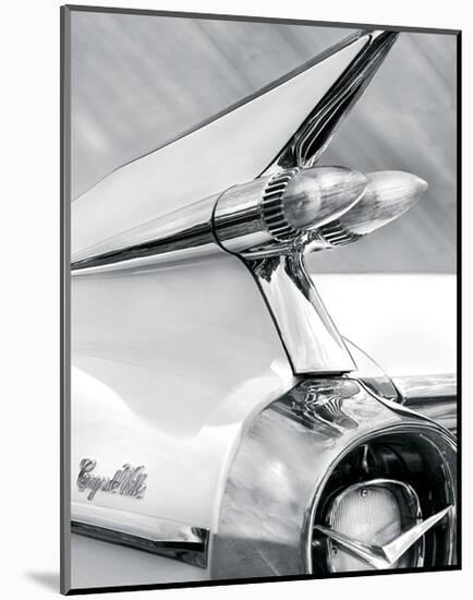 White Cadillac-Richard James-Mounted Giclee Print