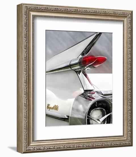 White Cadillac-Richard James-Framed Art Print