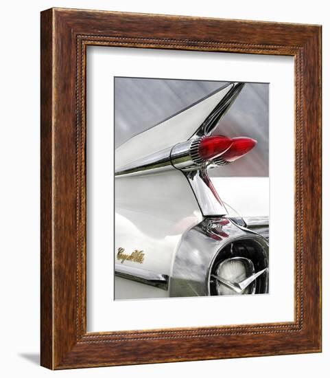 White Cadillac-Richard James-Framed Art Print