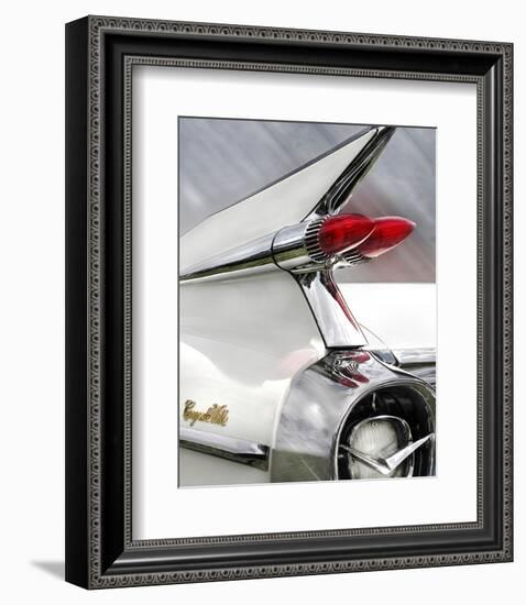 White Cadillac-Richard James-Framed Art Print