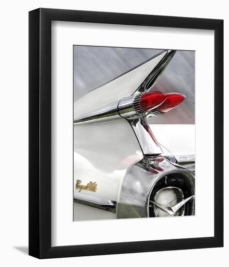 White Cadillac-Richard James-Framed Art Print