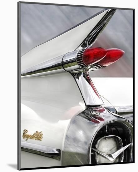 White Cadillac-Richard James-Mounted Art Print