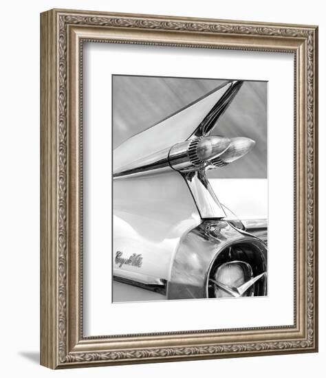 White Cadillac-Richard James-Framed Art Print