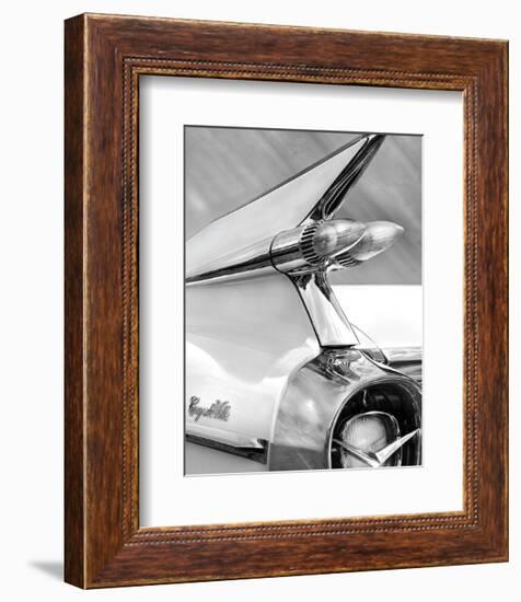 White Cadillac-Richard James-Framed Art Print