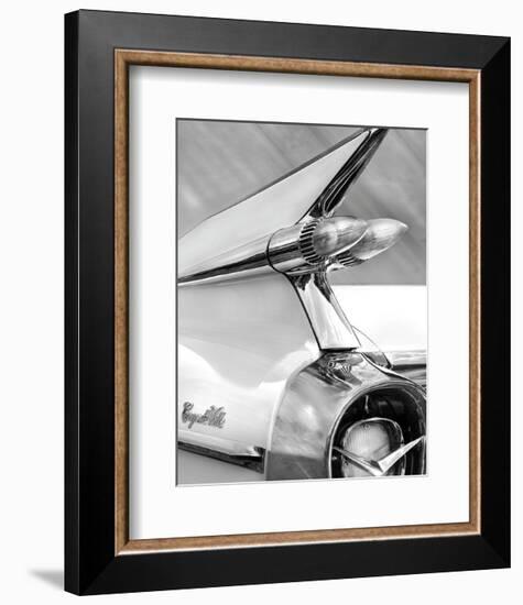 White Cadillac-Richard James-Framed Art Print