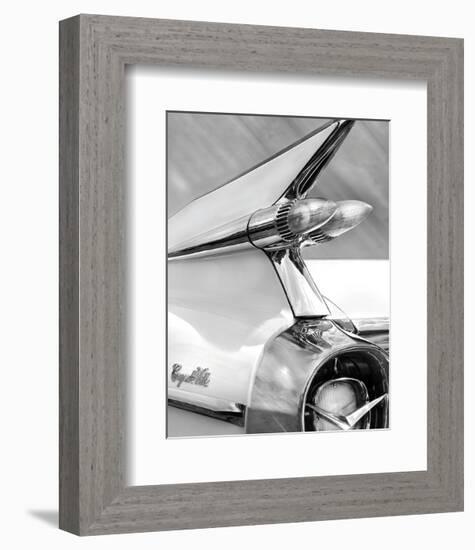 White Cadillac-Richard James-Framed Art Print