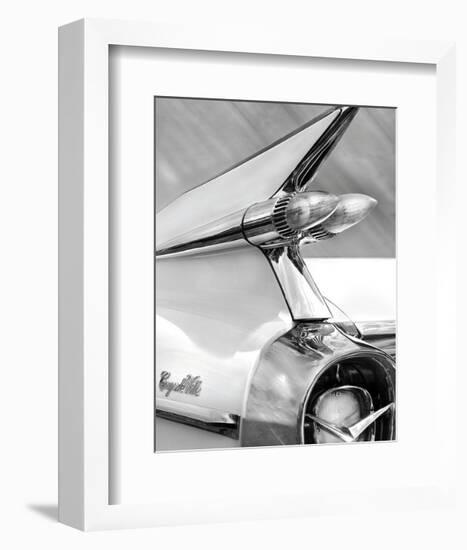 White Cadillac-Richard James-Framed Art Print