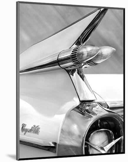 White Cadillac-Richard James-Mounted Art Print