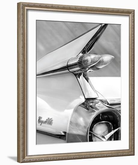 White Cadillac-Richard James-Framed Art Print