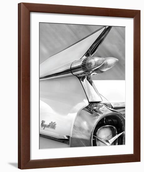 White Cadillac-Richard James-Framed Art Print