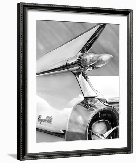 White Cadillac-Richard James-Framed Art Print