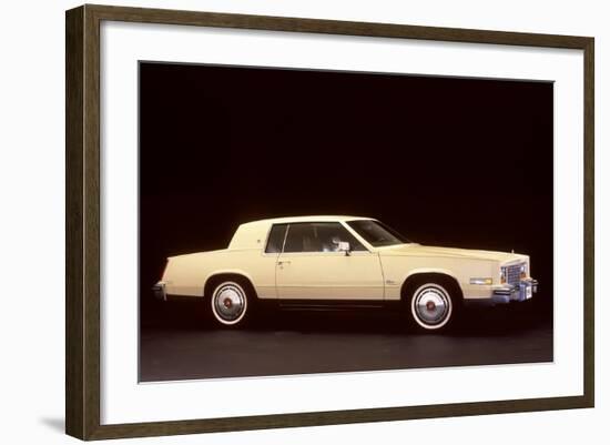 White Cadillac-null-Framed Photographic Print