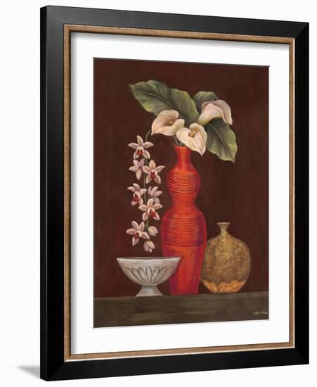 White Calla Lilies-Eva Misa-Framed Art Print