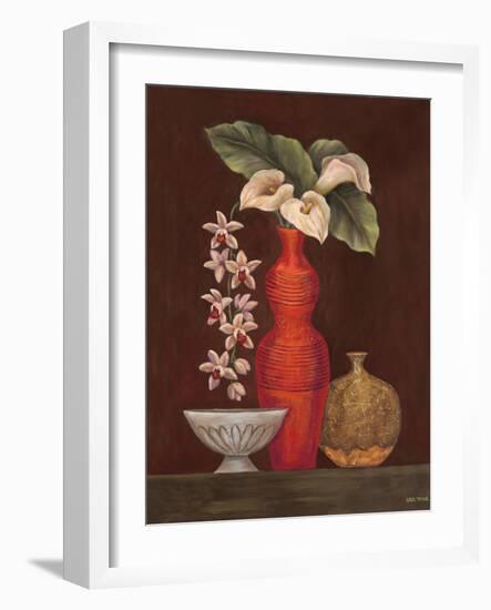 White Calla Lilies-Eva Misa-Framed Art Print