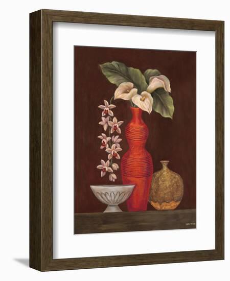 White Calla Lilies-Eva Misa-Framed Art Print