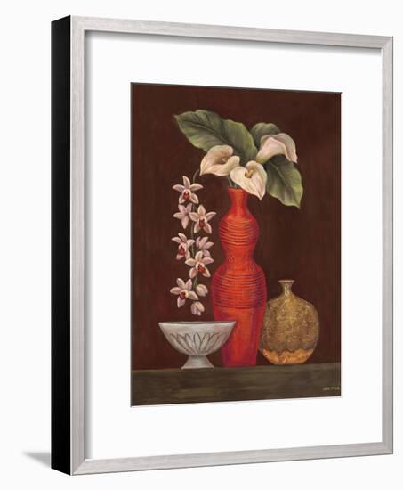 White Calla Lilies-Eva Misa-Framed Premium Giclee Print