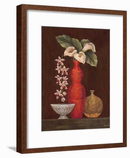 White Calla Lilies-Eva Misa-Framed Premium Giclee Print