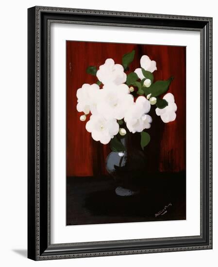 White Camelias-James Stuart Park-Framed Giclee Print