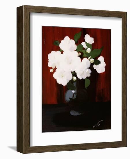 White Camelias-James Stuart Park-Framed Giclee Print