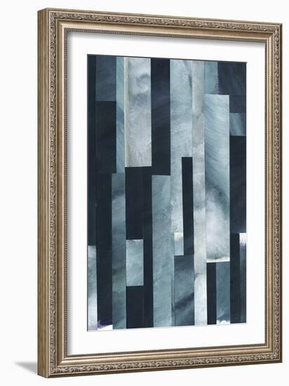 White Caps I-Grace Popp-Framed Art Print