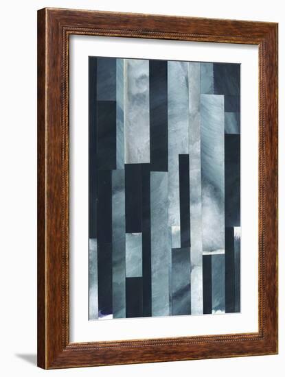 White Caps I-Grace Popp-Framed Art Print