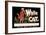 White Cat Brand Cigars-null-Framed Art Print