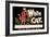 White Cat Brand Cigars-null-Framed Art Print