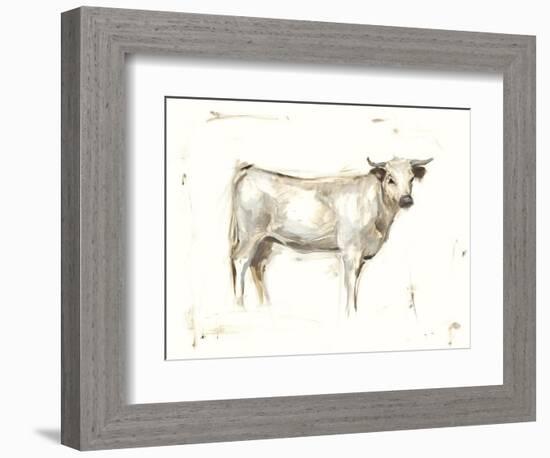 White Cattle I-Ethan Harper-Framed Premium Giclee Print