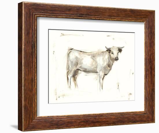 White Cattle I-Ethan Harper-Framed Premium Giclee Print