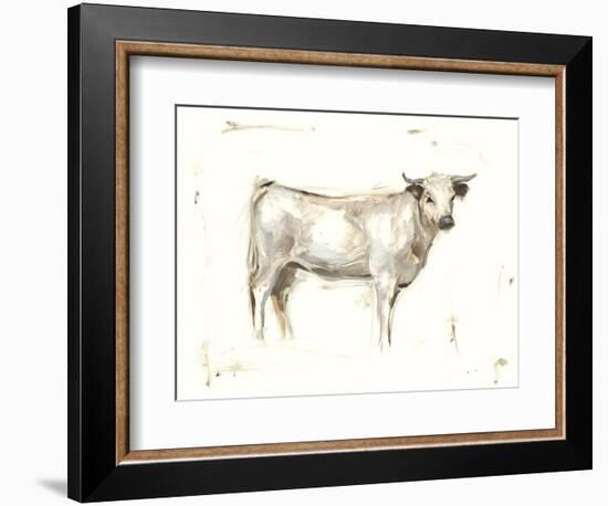 White Cattle I-Ethan Harper-Framed Premium Giclee Print