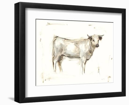 White Cattle I-Ethan Harper-Framed Premium Giclee Print