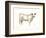 White Cattle I-Ethan Harper-Framed Premium Giclee Print