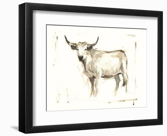 White Cattle II-Ethan Harper-Framed Premium Giclee Print