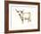 White Cattle II-Ethan Harper-Framed Art Print